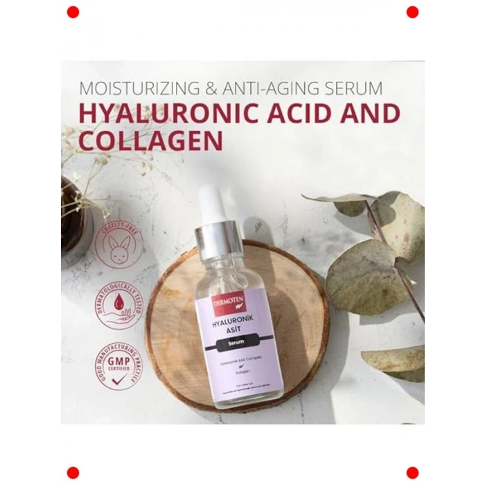 Hyaluronik Asitli Yoğun Nem Serumu 30 ml