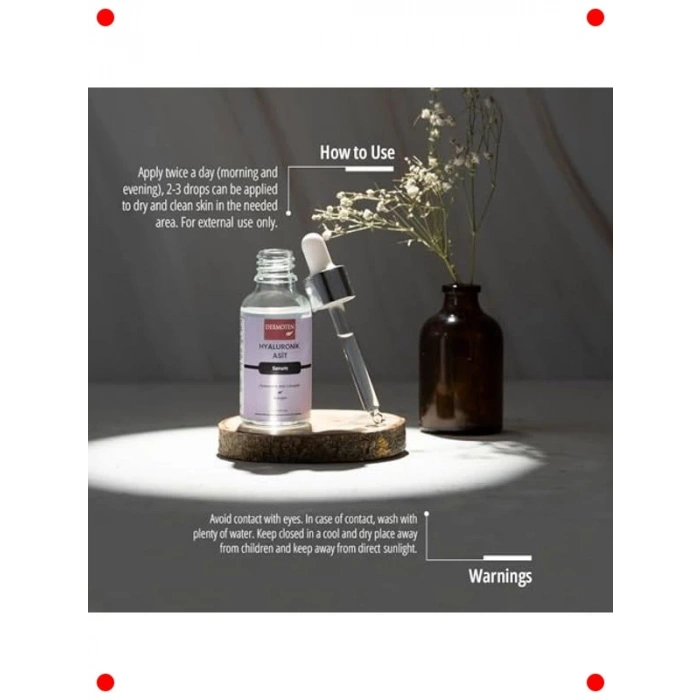 Hyaluronik Asitli Yoğun Nem Serumu 30 ml