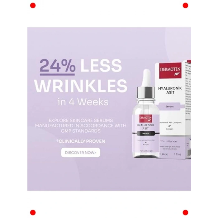 Hyaluronik Asitli Yoğun Nem Serumu 30 ml