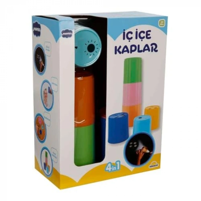 İç İçe Kaplar Seti - Pratik Kullanım için Tasarlanmış