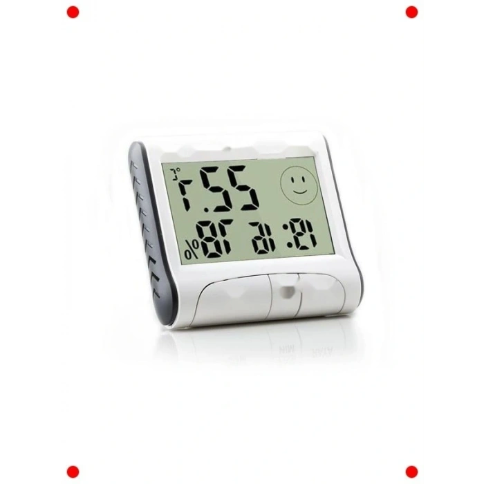 İç Mekan Termometre, Nem Ölçer ve Saat