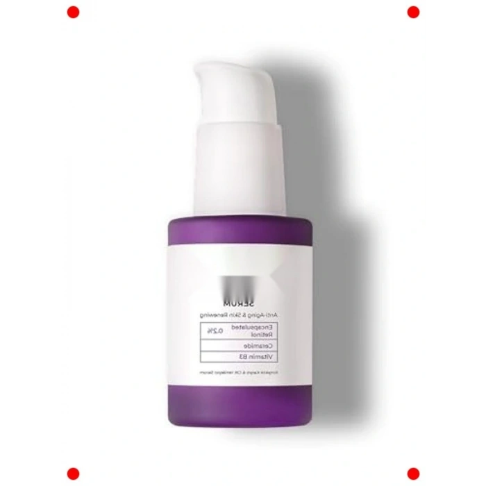 İçerikli Kırışıklık Karşıtı Cilt Serumu