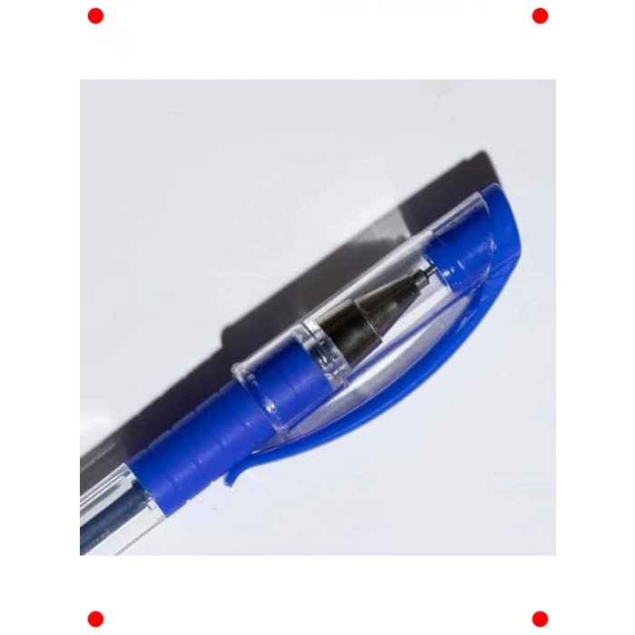 İğne Uç Tükenmez Kalem Seti, 10lu, Mavi