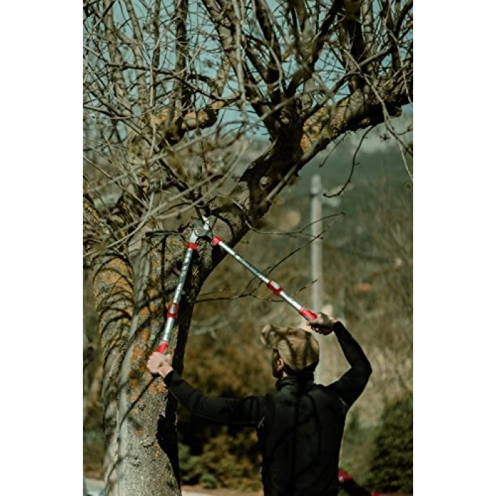 İki elle kullanılabilir teleskopik makas, 65-89 cm