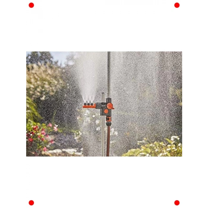 İkili Başlıklı Pratik Bahçe Duşu