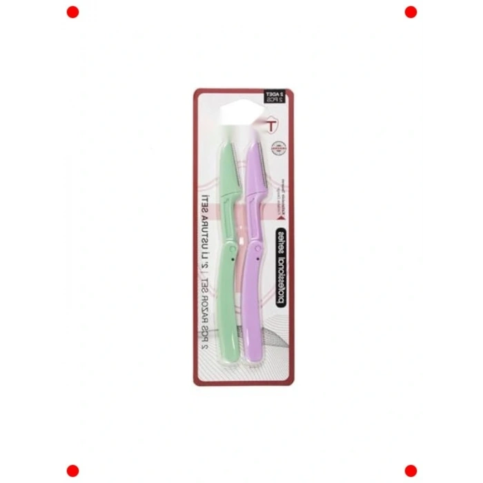 İkili Katlanır Kaş Usturası Seti