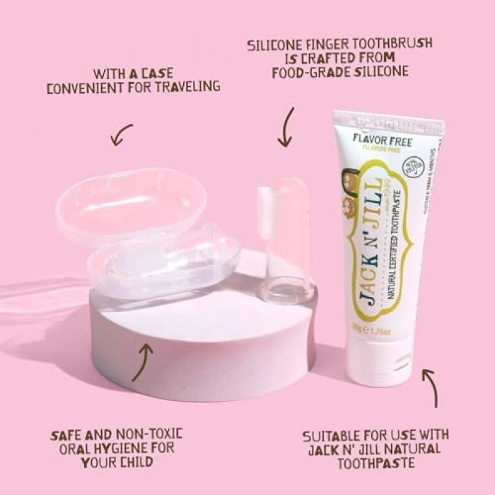 İkili Parmak Fırça, Silikon, Pratik Kullanım için