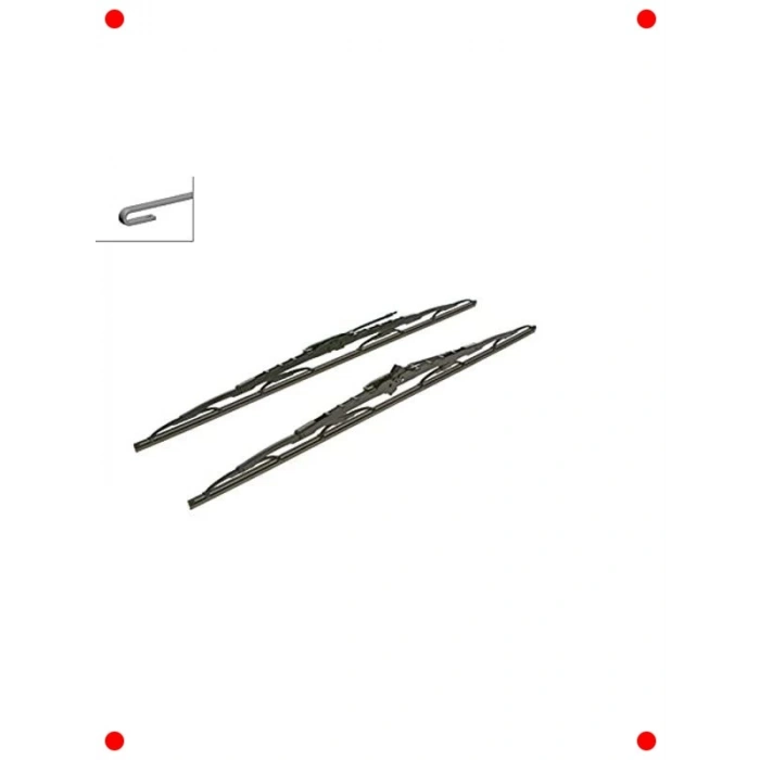 İkiz Silecek Seti - 600/600 mm Universal