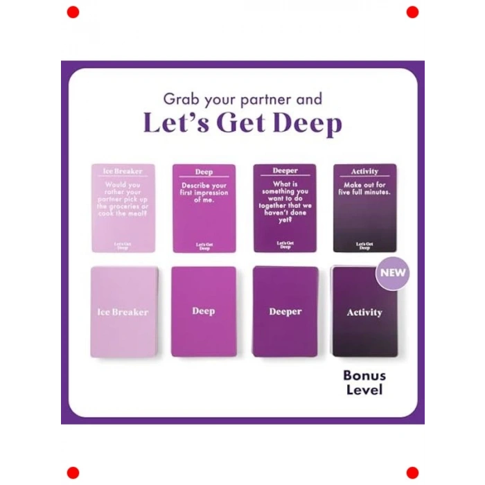 İlişki Derinleştirme Kart Oyunu - Çiftler İçin