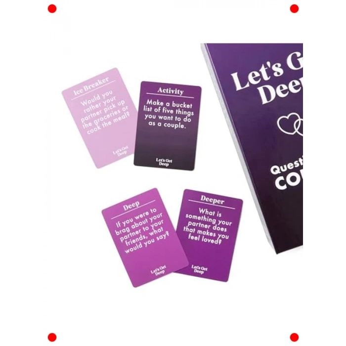 İlişki Derinleştirme Kart Oyunu - Çiftler İçin