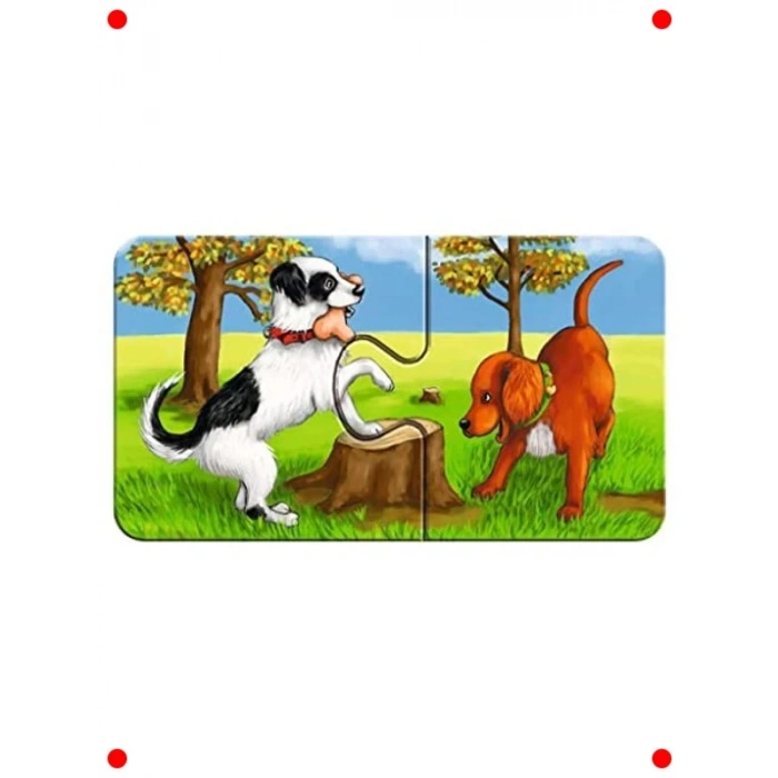 İlk Yapbozum: Hayvanlar Temalı Renkli Set (1+ Yaş)