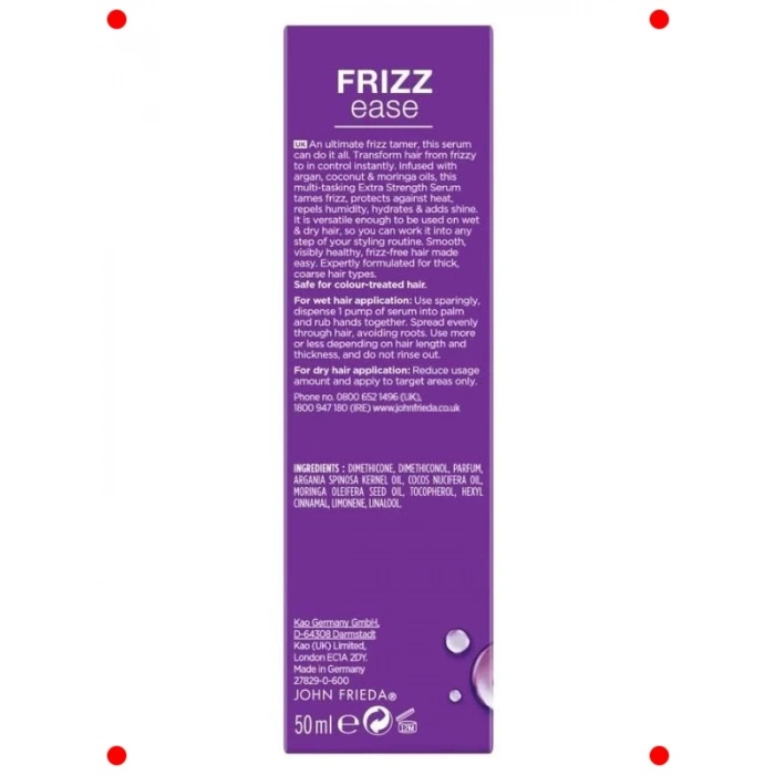 İnatçı Saçlar İçin Güçlü Fön Serumu 50 ml