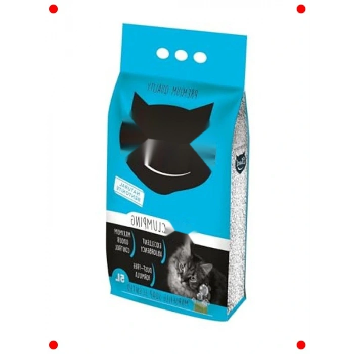 İnce Taneli Marsilya Kokulu Kedi Kumu 5 Lt