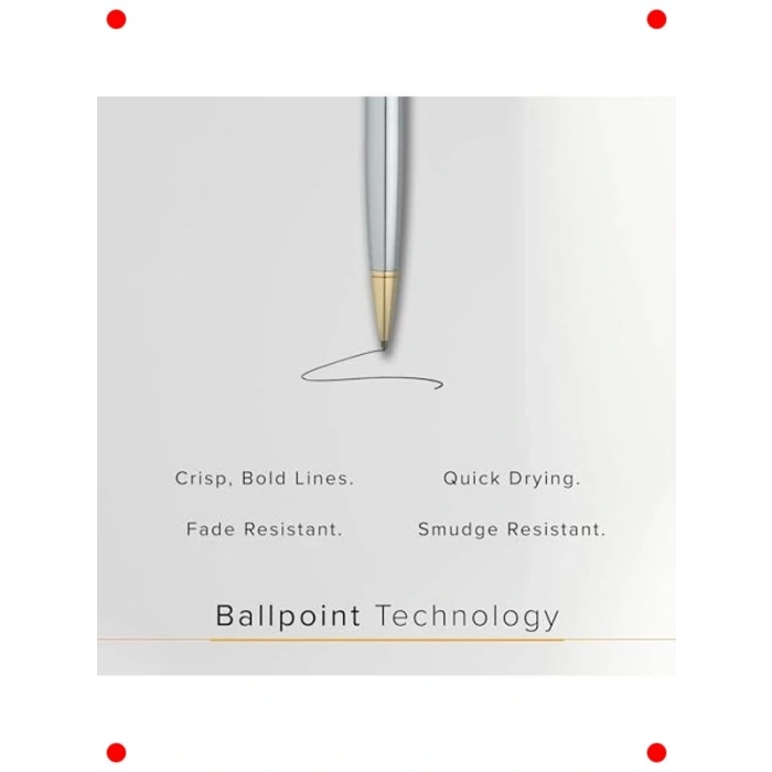 İnce Tükenmez Kalem Yedek Mürekkebi Siyah Orta Uç