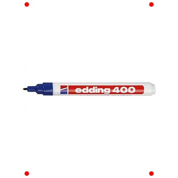 İnce Uçlu Kalıcı Markör Kalem - Mavi (1 mm)