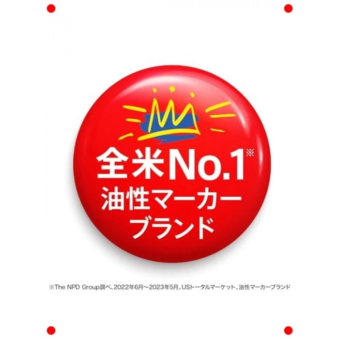 İnce Uçlu Kalıcı Markör Seti - Özel Renkler (5li)