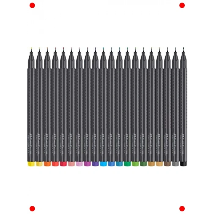 İnce Uçlu Keçeli Kalem Seti - 30 Pastel ve Neon Renkler