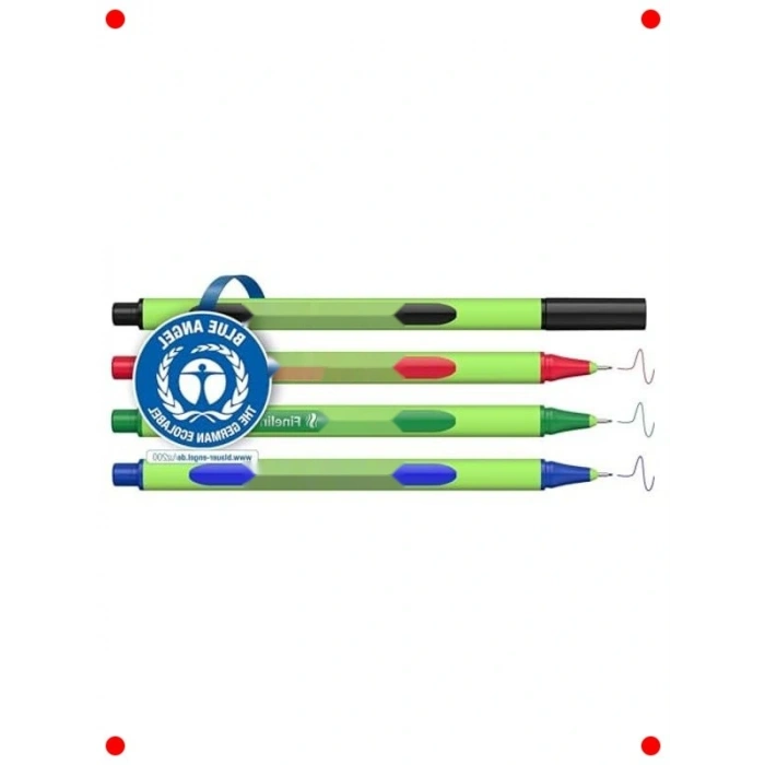 İnce Uçlu Renkli Kalem Seti (4 Adet)