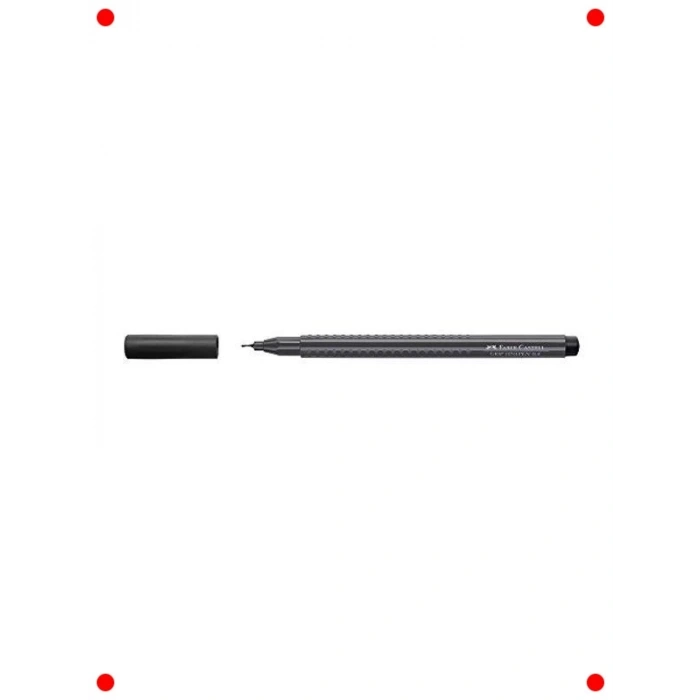 İnce Uçlu Siyah Yazım Kalemi 0.4 mm