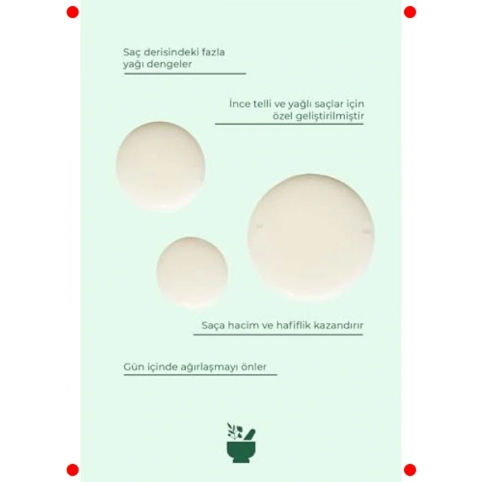 İnce & Yağlı Saçlar için Sülfatsız Tuzsuz Kil Şampuanı