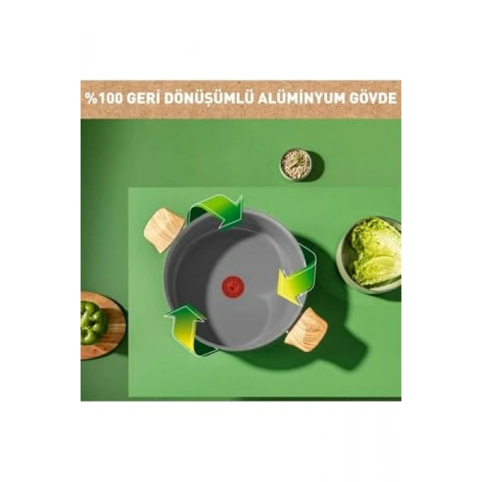 İndüksiyon Tabanlı 20 cm Seramik Kaplama Sahan