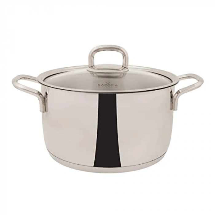 İndüksiyon Tabanlı 8 Parça Çelik Tencere Seti