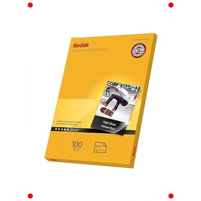 Inkjet Fotoğraf Kağıdı 10x15 cm, 100 Adet - Parlak