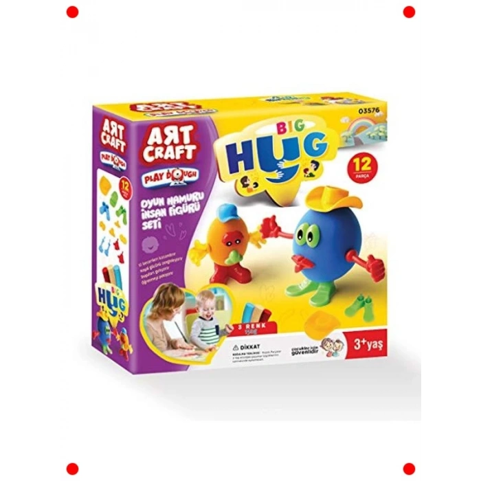 İnsan Figürü Oyun Hamuru Seti - 150gr