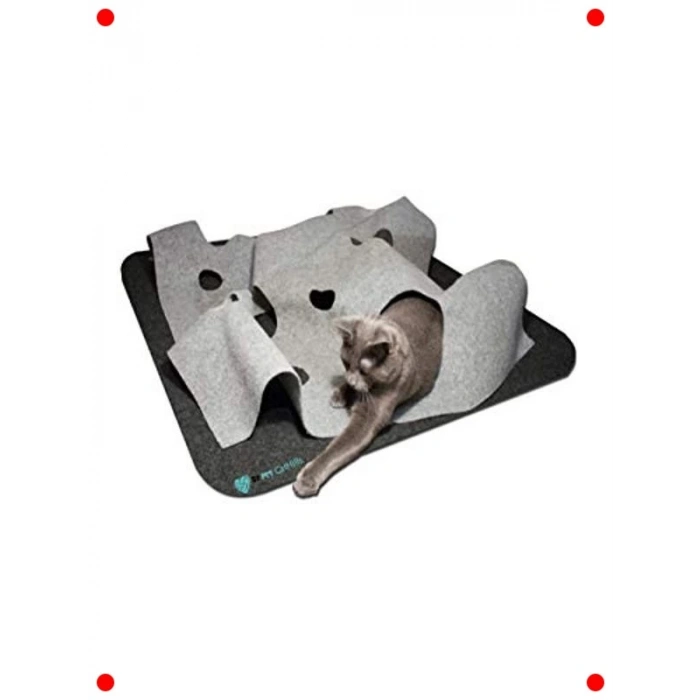 İnteraktif Kedi Oyun Tüneli ve Tepeleri - Eğlenceli Saklanma