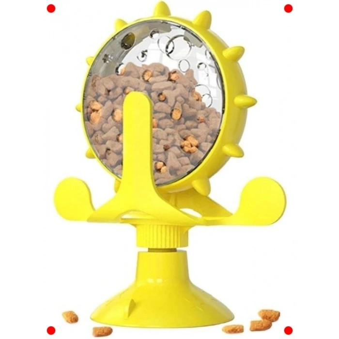 İnteraktif Mama Oyuncağı, Vantuzlu, Dönebilen