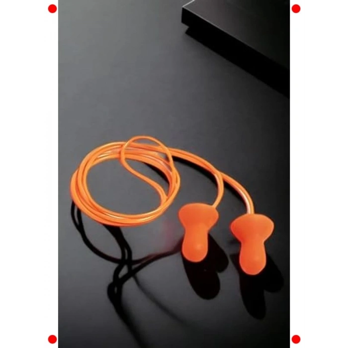 İpli Ses ve Su Koruyucu Kulak Tıkacı (5 Adet)