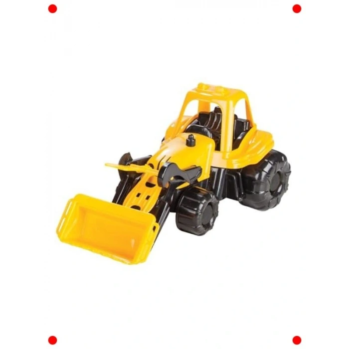 İş Makineli Büyük Oyuncak Kamyon