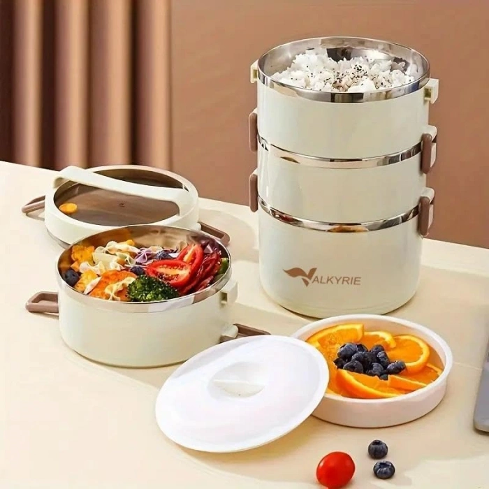 Isı Yalıtımlı Çanta Seti, Çantalı Geniş Kaplar ile Pratik Kullanım