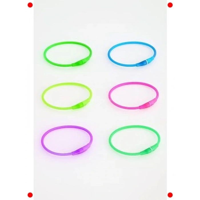 Işıklı USB Şarjlı Evcil Hayvan Güvenlik Tasması