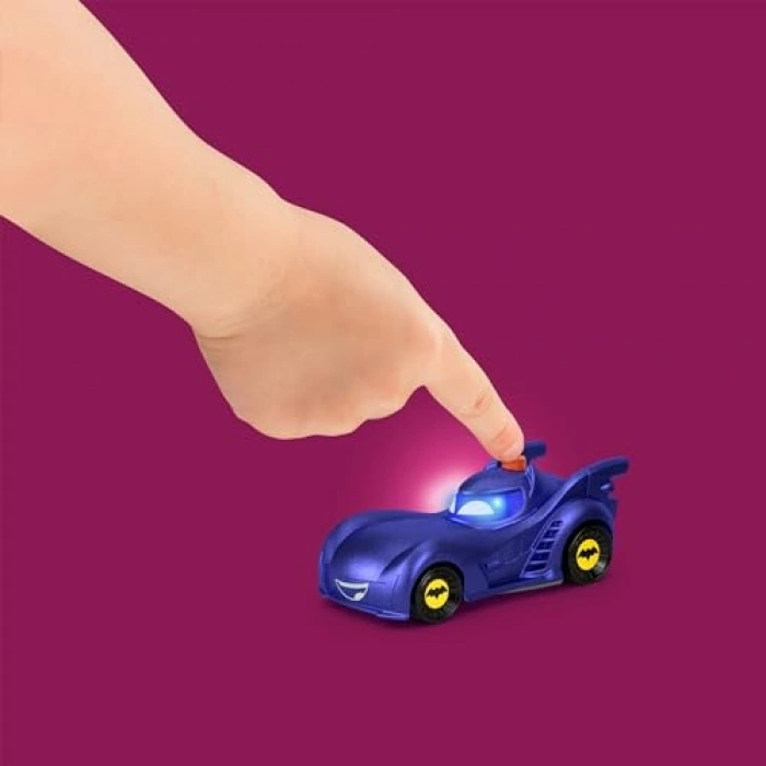 Işıklı Yarışçı Oyuncak Arabalar - 1:55 Ölçek, 2 Parça Set