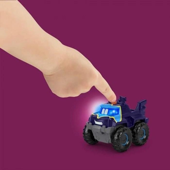 Işıklı Yarışçı Oyuncak Arabalar - 1:55 Ölçek, 2 Parça Set