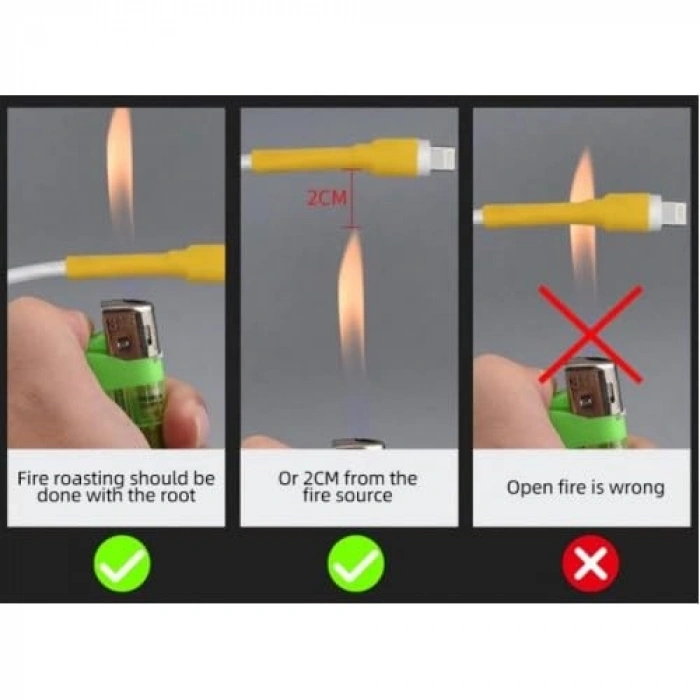 Isıya Dayanıklı Kablo Koruyucu, 164 Parça Set