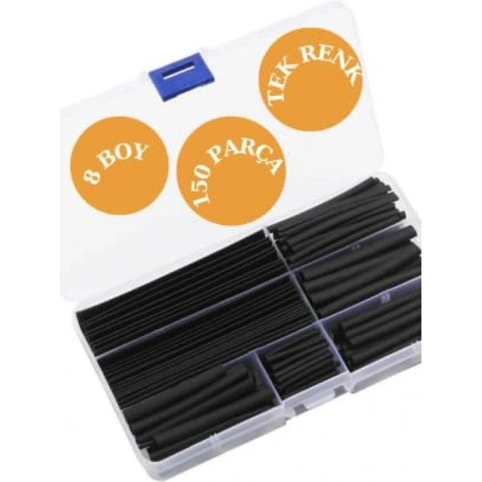 Isıyla alan makaron kablo seti, 127 parça