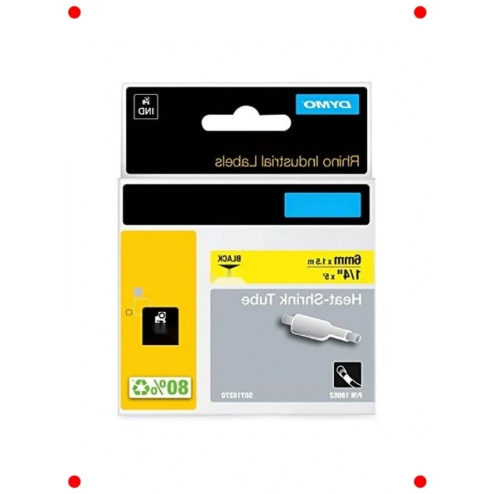 Isıyla Küçülen Kablo Etiket Şeridi 6mm x 1.5mt