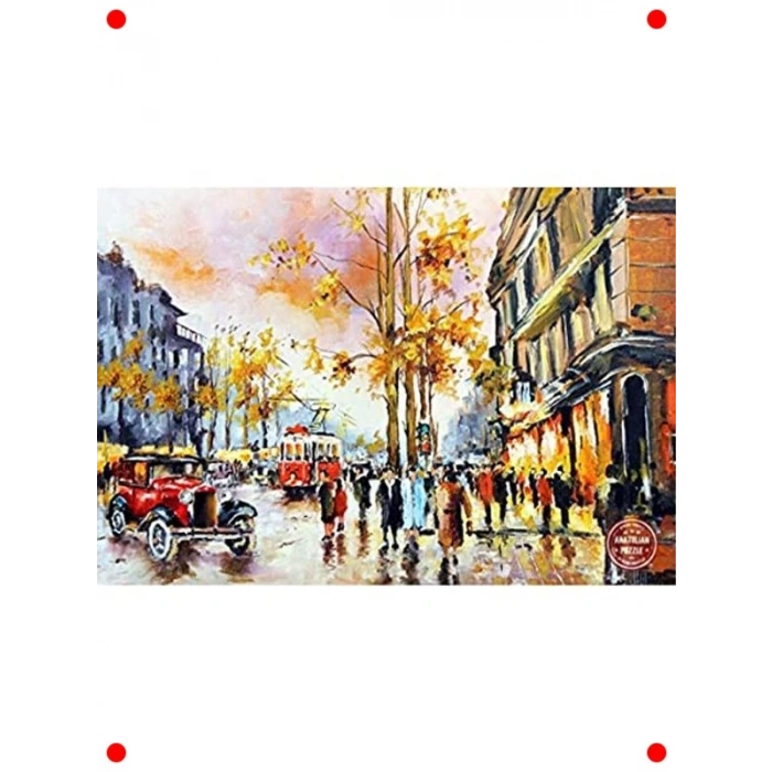 İstanbul Akşamüstü Manzaralı 500 Parça Yapboz