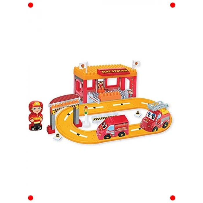 İtfaiye Temalı Yapboz Yol Seti