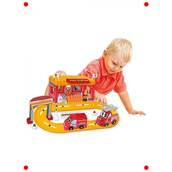 İtfaiye Temalı Yapboz Yol Seti