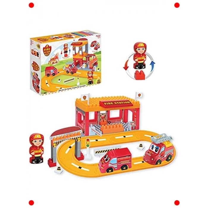 İtfaiye Temalı Yapboz Yol Seti