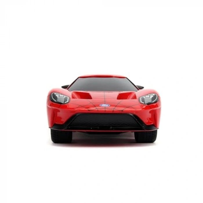 Jada Marvel Örümcek Adam Spider-Man RC 2017 Ford GT 1:16 Uzaktan Kumandalı Araba 226002