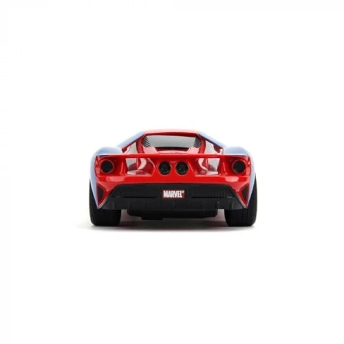 Jada Marvel Örümcek Adam Spider-Man RC 2017 Ford GT 1:16 Uzaktan Kumandalı Araba 226002