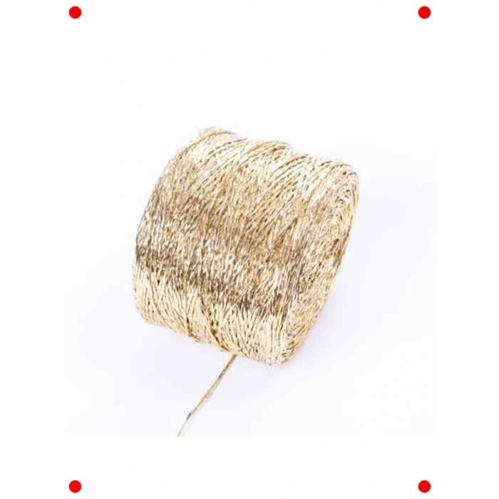 Janjanlı Altın İp - 1mm x 25 Metre