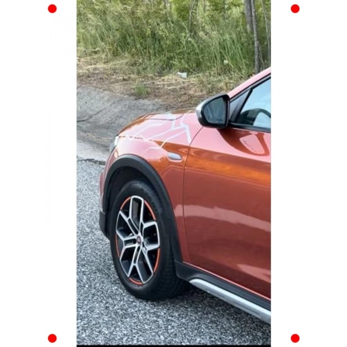 Jant Sticker Seti - Mat Turuncu