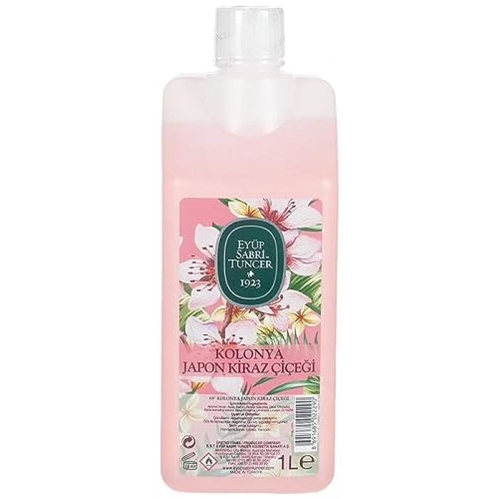 Japon Kiraz Çiçeği Kokulu 1 Litre Kolonya