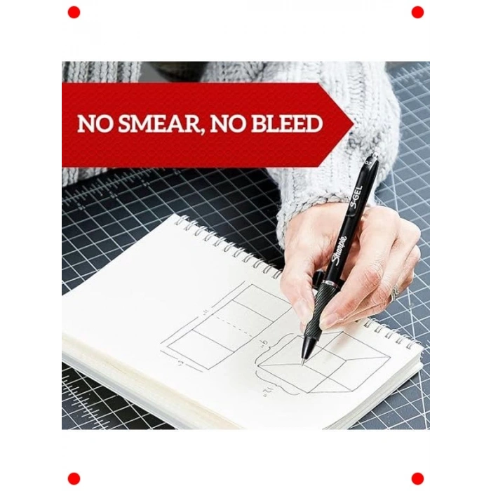 Jel Mürekkepli Kalem Seti 0.7 mm - 8li