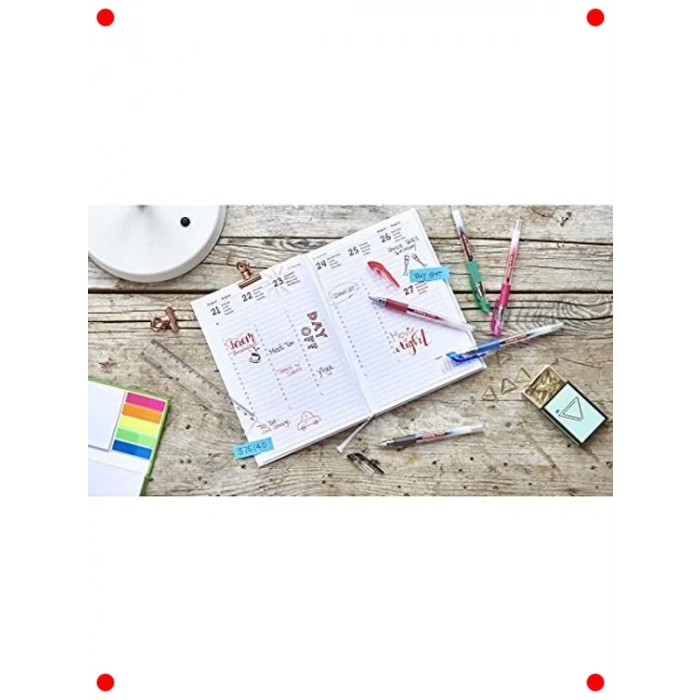 Jel Roller Kalem Seti 3 Adet - 0.7 mm Uç